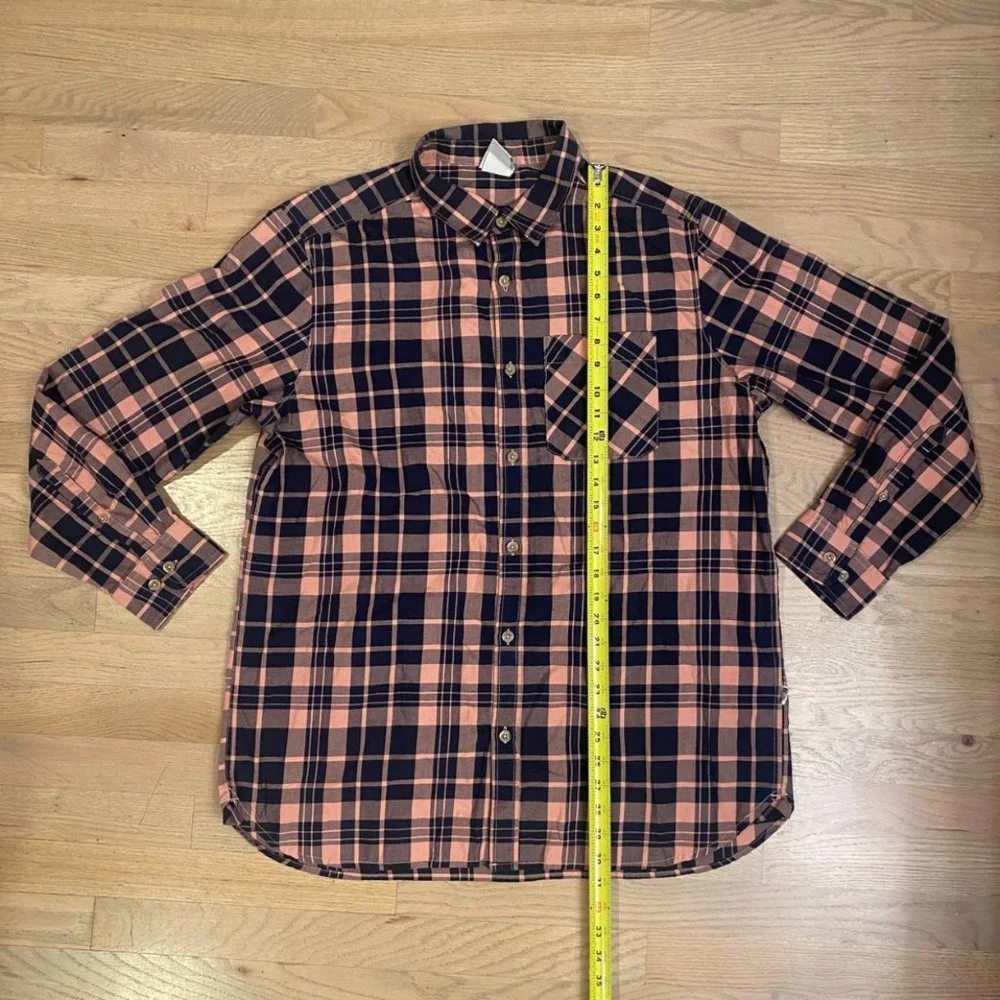 The North Face Hayden‎ Pass 2.0 Pink Navy Plaid Button Up Casual Shirt Men's XL